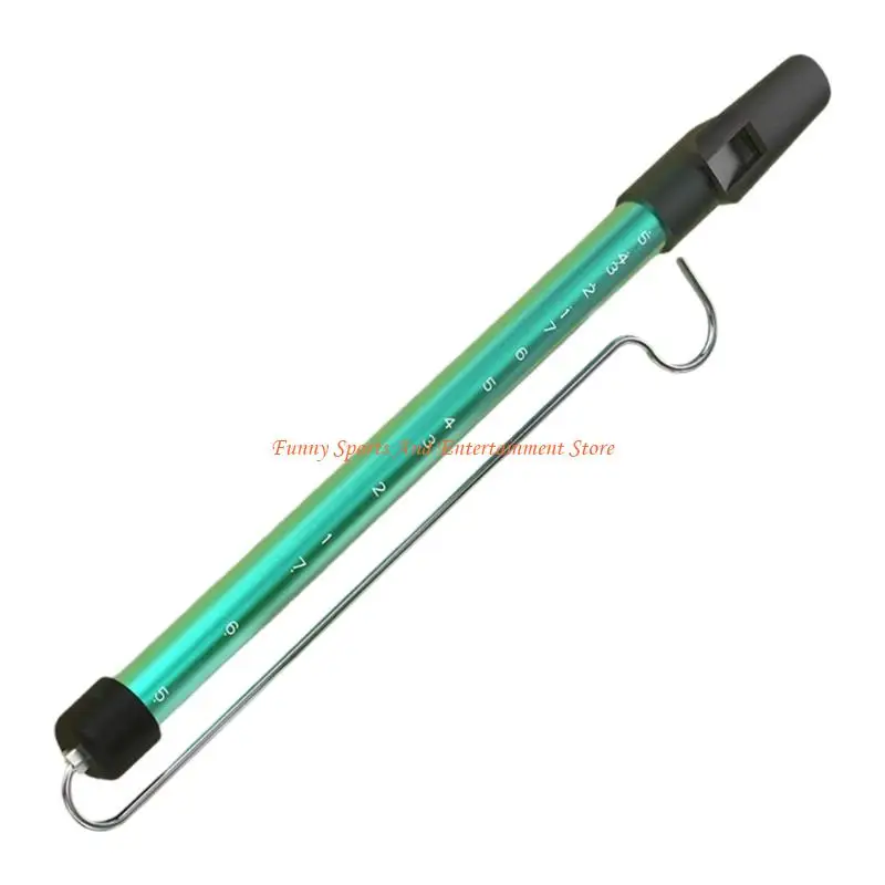C4DE Tragbare Metallrutsche Pfeife Lustiges Musikinstrument Handheld Schiebeflöte Kinder Kazoo Flöte Musikspielzeug Dauerhaft – Detail 7