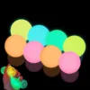 6cm Luminous Ceiling Ball Sticky Squash Ball Air Sticky Target Ball Throwing Decompression Ball Venting Artifact Kids Toy Gift 2