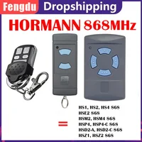 HORMANN HSM4 HS4 HSE4 HSM2 HS2 HSE2 HSZ2 HSP4 HSD2 HSZ1 HS1 868MHz Duplicator Remote Control Hand Transmitter 1