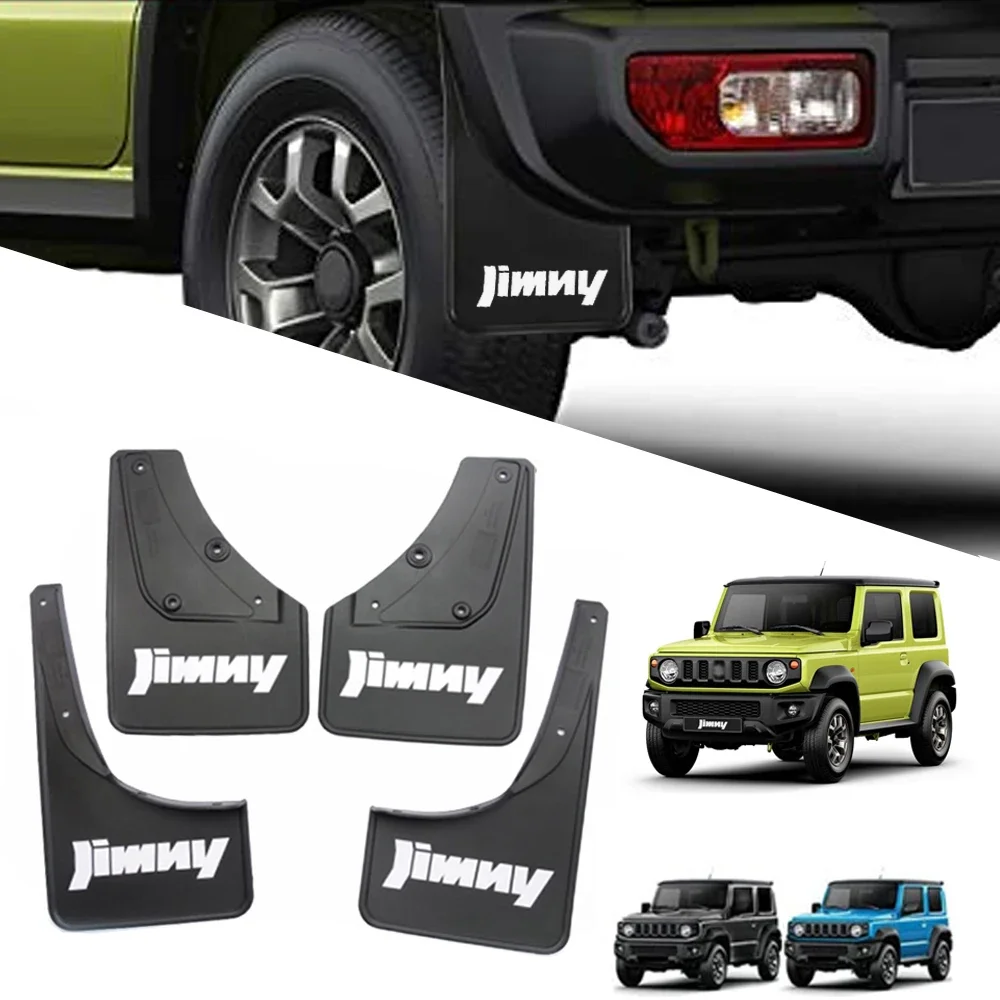 4xforSuzukiJimnyJB74MudGuards201920212022CarMudflapsSplash
