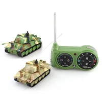 Multiple styles Mini RC Tanks Model Military Electric Portable Battle Tanks Radio Control Vehicle Simulation Children's Toys 1