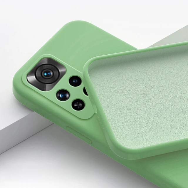 thumbnail image 1 of Liquid Silicone Case On For Xiaomi Redmi Note 11 11S 12 Plus POCO X5 F5 M4 Pro 5G Cover, 1 of 5
