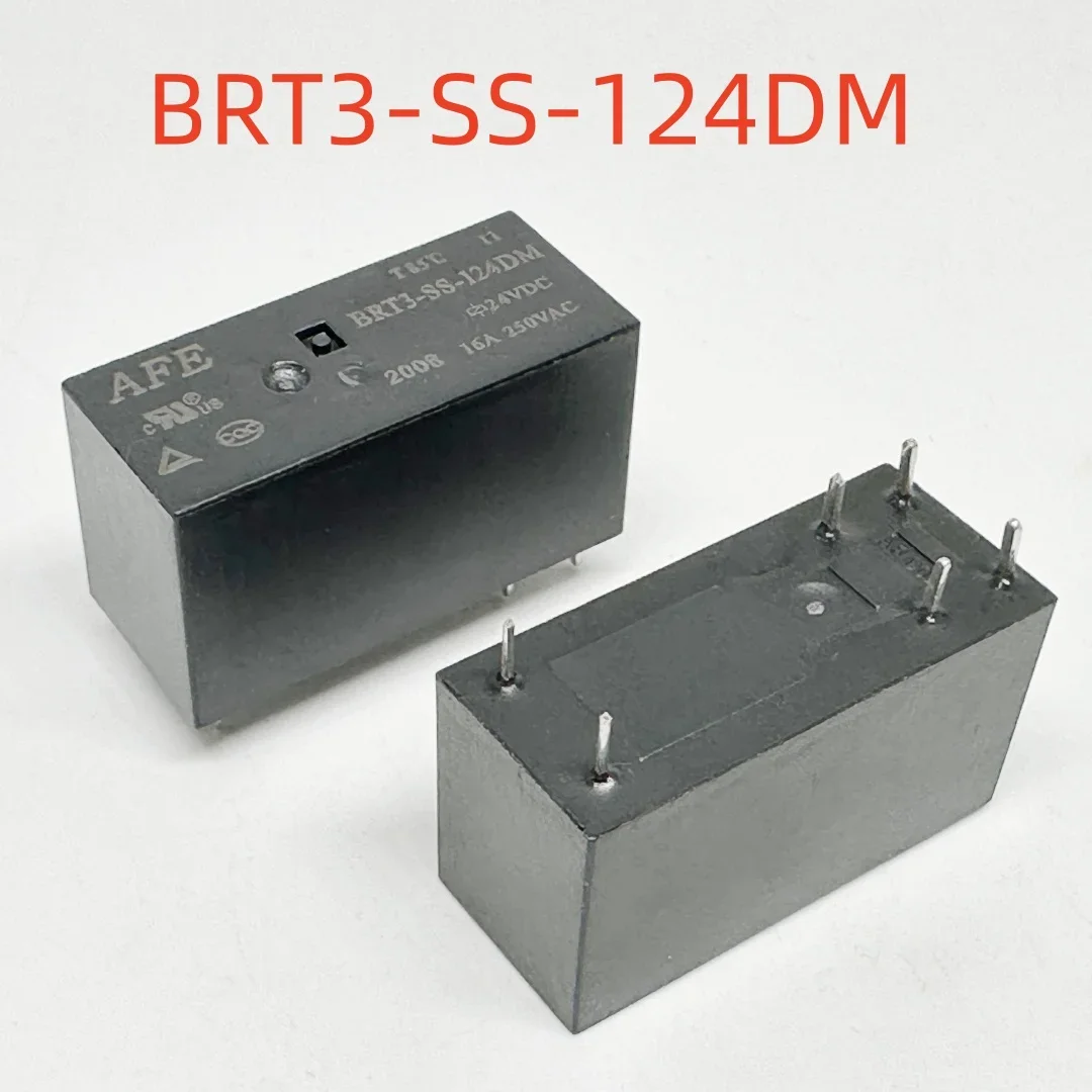 BRT3-SS-105DM ; BRT3-SS-112DM ; BRT3-SS-124DM (115FA6-5V/12V/24V-16A) Relay 6pins