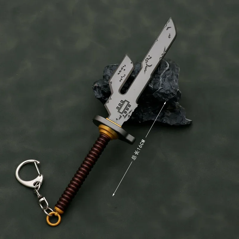 Jujutsu Kaisen Anime Figure Weapon Fushiguro Toji Peripheral Metal Material Game Weapon Model Samurai Sword Gifts Toys Game 3