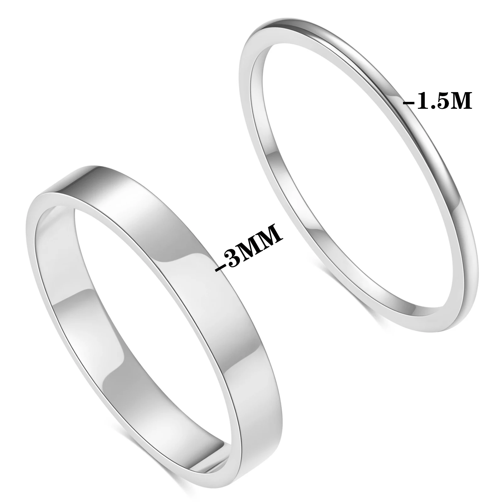 VQYSKO 여성을위한 혼합 컬러 쌓을 수있는 반지 Dainty Stackable Rings Boho Style Jewellery Everyday Rings