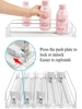 Drink Organizer Soda Can Dispenser Spring Push Canned Beverage Push Rack Holds 6 Rows Canned Storage For Kitchen Refrigerator 2