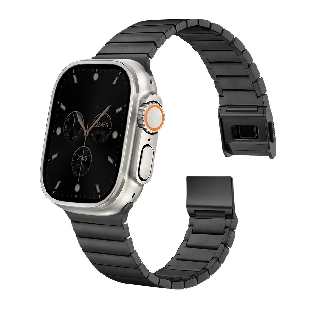 Titanium Alloy Strap for Apple Watch - Premium Metal Bracelet