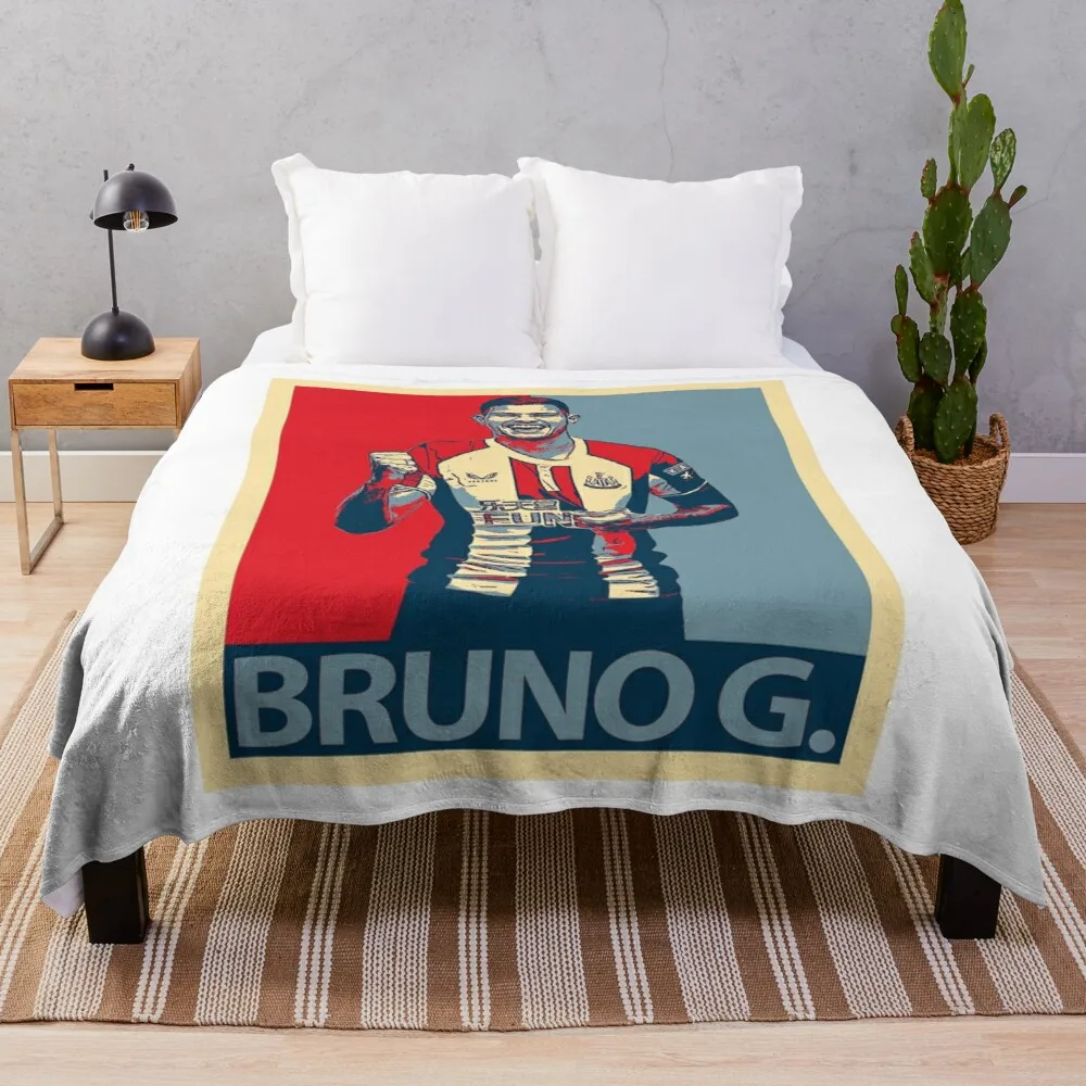 

Bruno Guimaraes Throw Blanket Furry Blankets Blankets For Bed