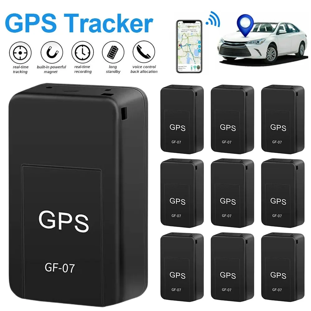 GF-07 GPS Tracker 1-10pcs Mini Locator Car Real Time Tracking Vehicle Anti-Theft Pets Children Anti-lost SIM Message Positioner gps tracker,car tracker