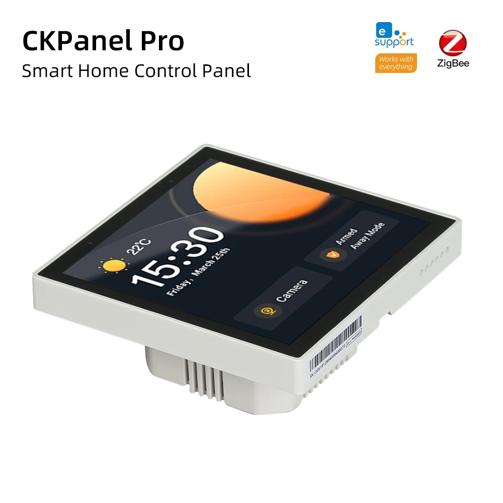 

Панель управления умный дом CKPanel, настенный термостат со встроенным шлюзом Zigbee3.0 для Alexa Home