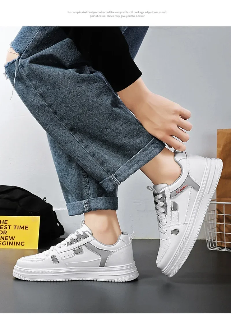 Men's Shoes High Quality Brand Versatile Sports Leisure Shoes For Men Comfortable Durable Walking Shoes Platform Vulcanized Shoe