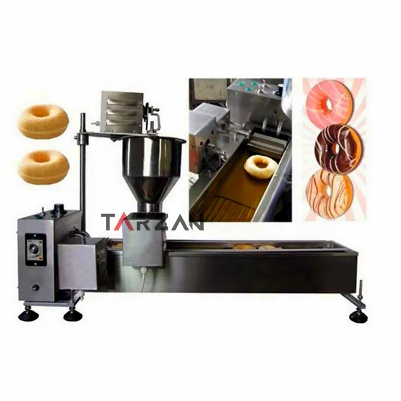 Wholesale Price Automatic Donut Machine Stainless Steel Donuts Maker Machine Electric Heating Donut Maker