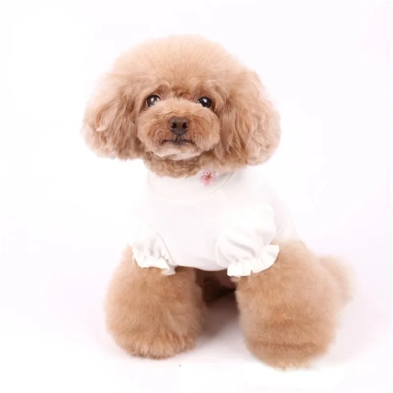 Flower Cotton Pet Clothes For Small Dogs