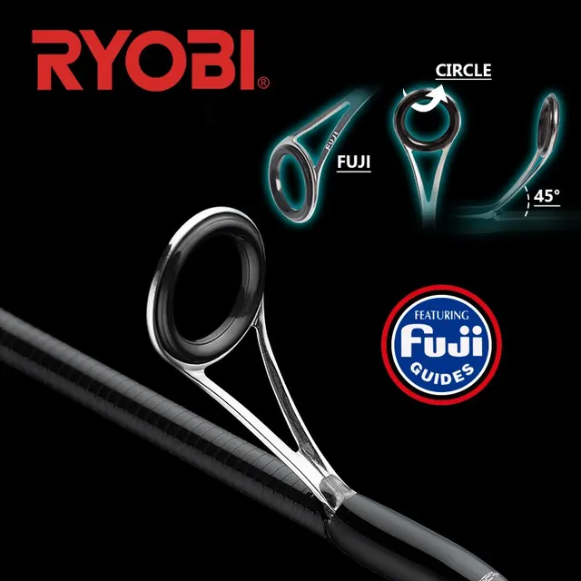 정밀성과 힘을 겸비한 RYOBI MUGENKAI 낚싯대