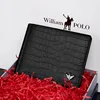 Men Wallets Fashion Short Design Card Holder Men Leather Purse Solid Coin Pocket High Quality Male Purse 5
