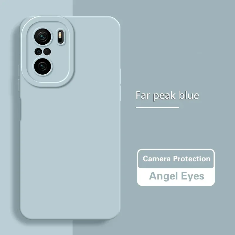 Candy Angel Eyes Soft Liquid Silicone Shockproof Phone Case - Original Matte  Back Cover