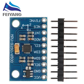 SAMIROB MPU-9250 Modulo sensore a 9 assi Comunicazioni I2C/SPI Giroscopio Thriaxis + accelerometro triassiale + campo magnetico triassiale