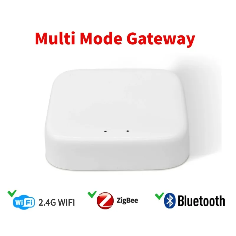 Zigbee gateway hub tuya casa inteligente wifi bluetooth sem fio multi modo gateway vida inteligente app trabalho com alexa google