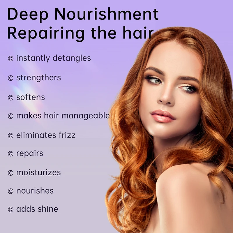 Hair Protection Spray Hair Oil Mist PURC Coconut Oil Leave-In Conditioner Spray 50ml