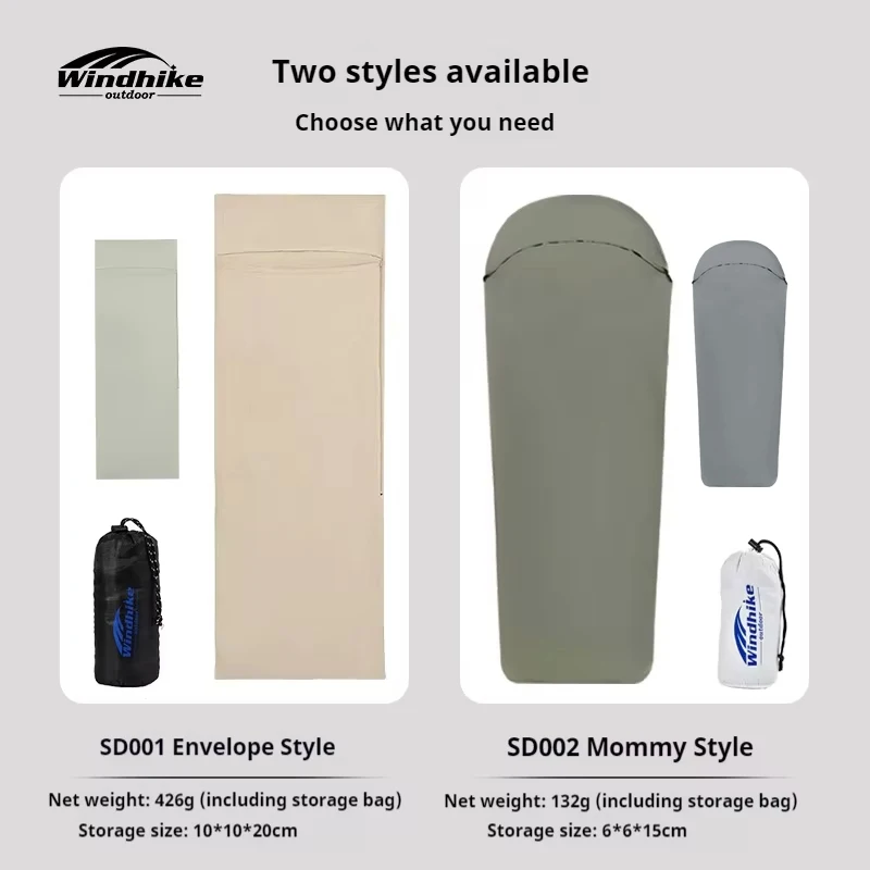  slider image of Windhike Ultralight Sleeping Bag