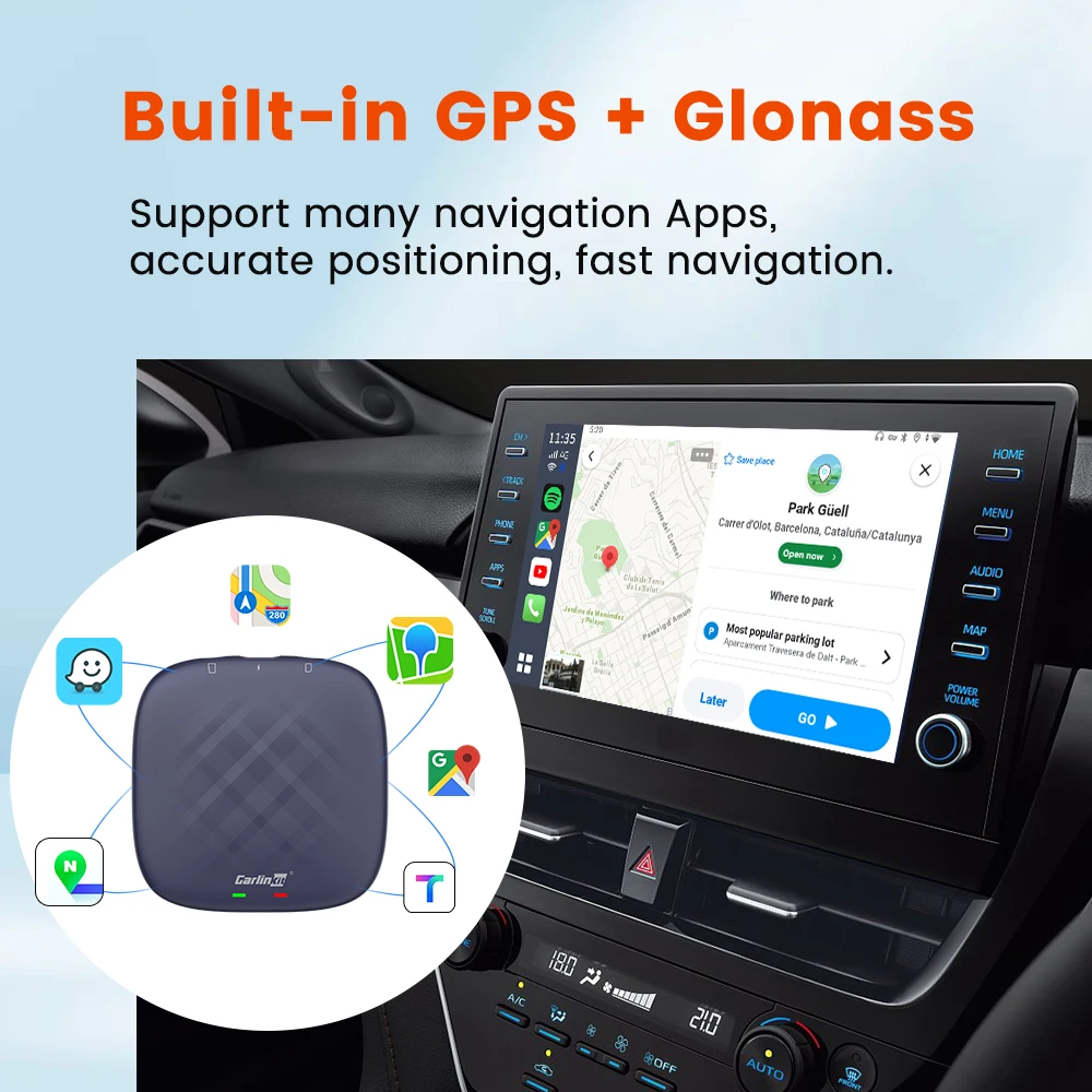 CarlinKit Plus  Carplay ȵ̵ ڵ ȵ̵ 13 TV ڽ Qualcomm QCM6125 8 ھ Ʈ CarPlay AI ڽ FOTA ׷̵ 4G LTE   
