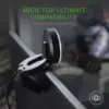 Razer Kiyo Streaming Webcam: Full HD 1080p 30 FPS  Ring Light w/Adjustable Brightness - Built-in Microphone Autofocus 5