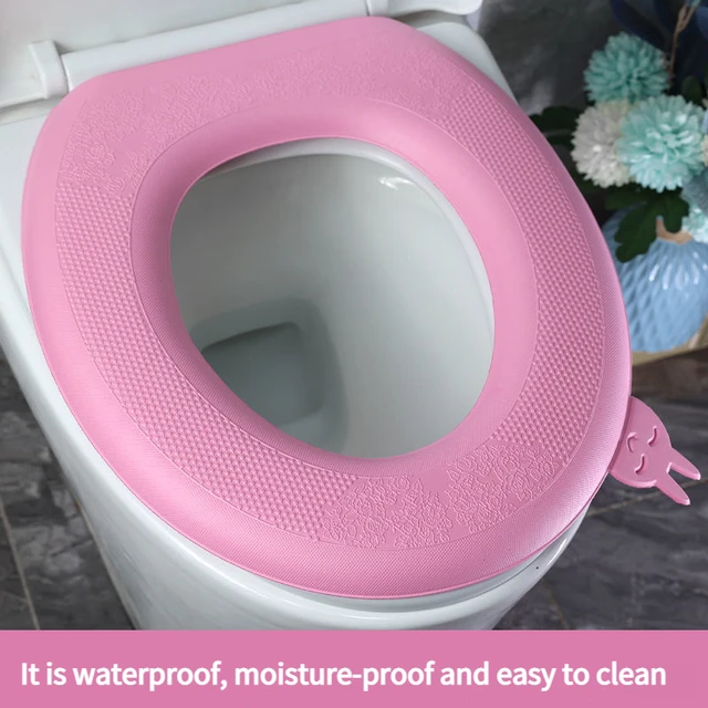 Silica Gel Waterpoof Soft Toilet Seat Cover Bathroom Closestool Mat Pad Cushion  Toilet Seat Bidet Toilet Cover Accessories - AliExpress