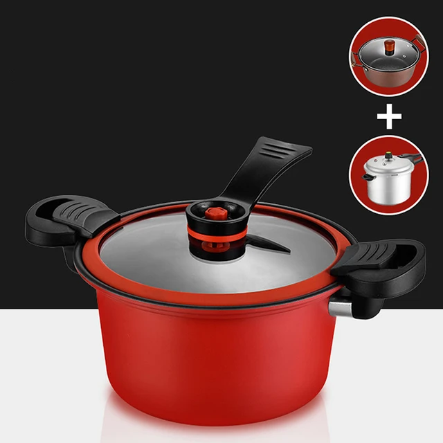 Camping Micro Pressure Cooker Household Mini Rice Cooker Micro Pressure Crock Pot 3.5L Pressure Cooker Outdoor 4