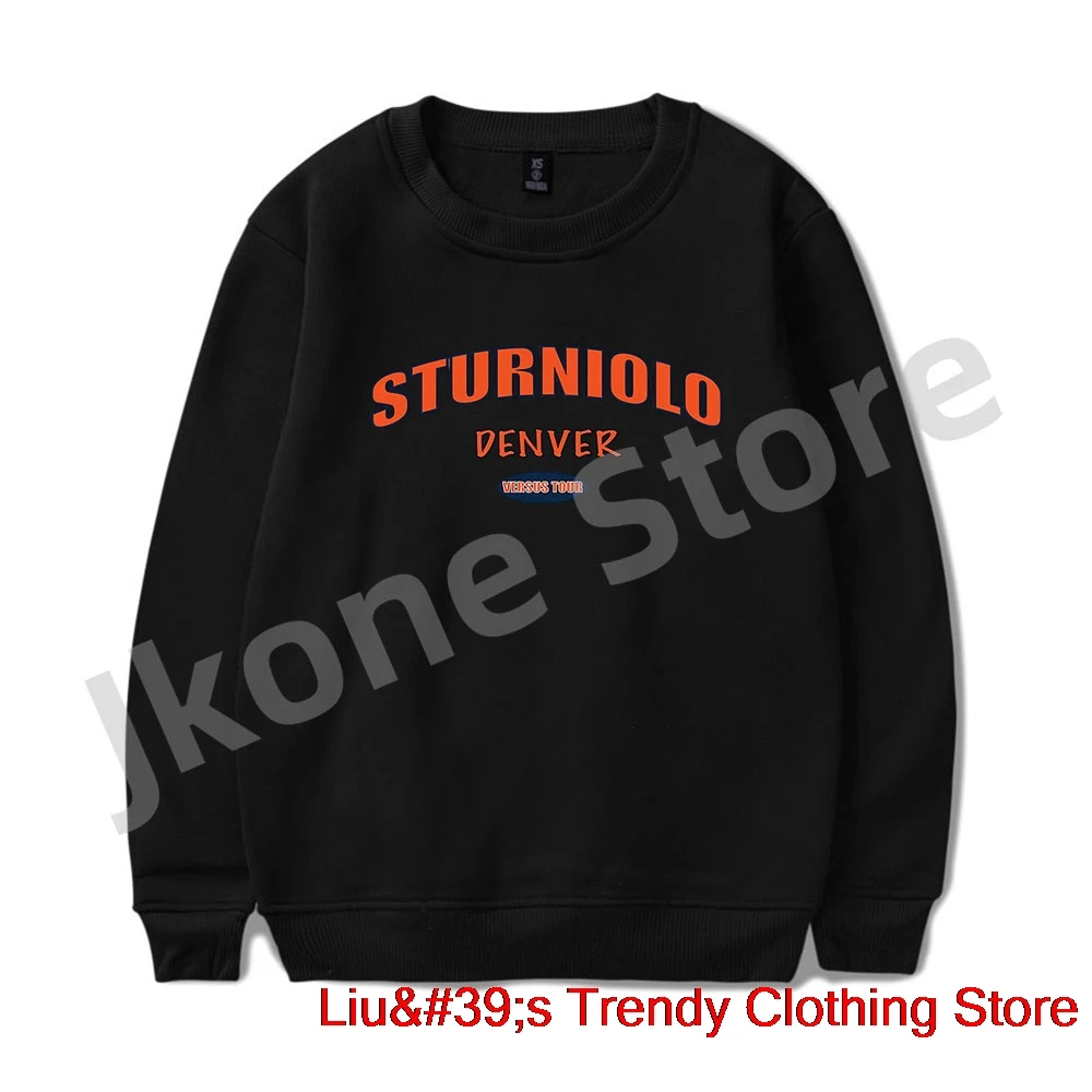 

Sturniolo Triplets Crewneck Sweatshirts Let's Trip DENVER Merch Winter Women Men Fashion Casual Long Sleeve Streetwear Top