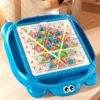 Chain Triggle Chess Game Triggle Rubber Band Game Toy For Kid Interactive Board Game Battle Set For Family Party Gift 1