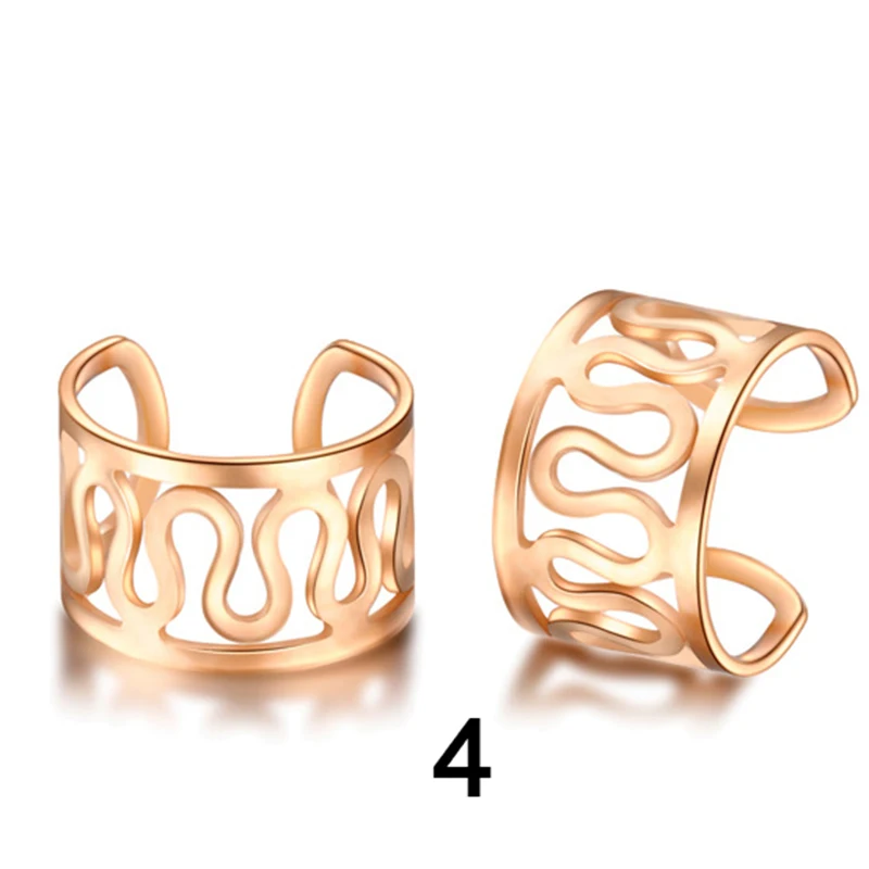 1pcs Rose gold 4