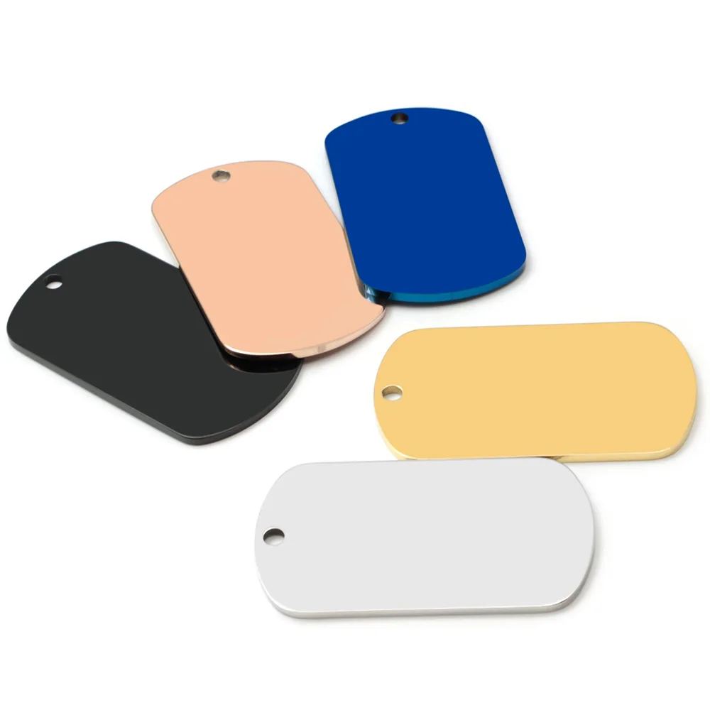 Pet id tag 20PCS pet supplies personalized dog ID tag stainless steel