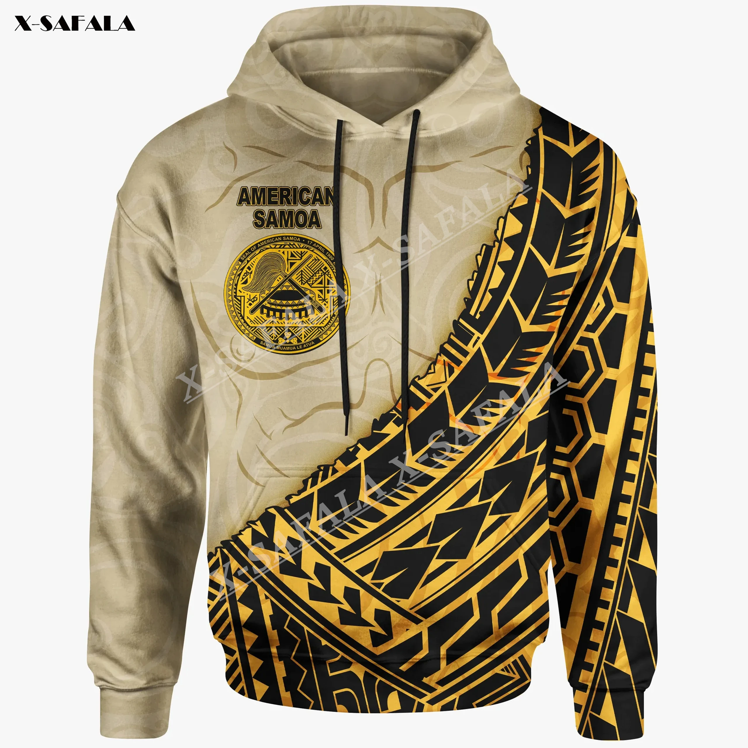 

American Samoa Polynesian Wild Style USA 3D Print Zipper Hoodie Men Pullover Sweatshirt Hooded Jersey Tracksuit Outwear Coat