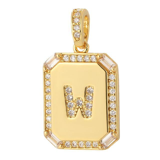 26 Letter Alphabet Charms for Necklace Keychain Diy Accessories Gold Name Charms for Jewelry Making Supplies initial pendant