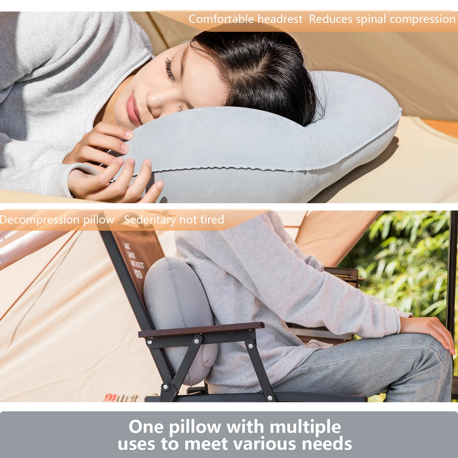 Ultralight Inflatable Camping Pillow 4