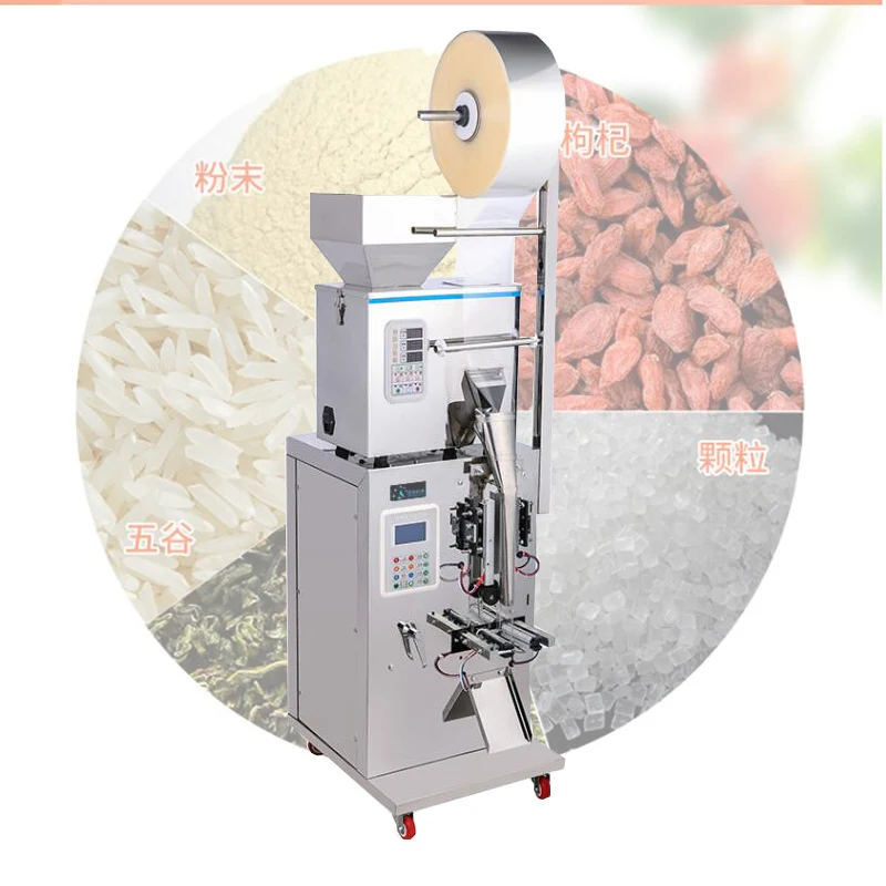 

Automatic Seed Coffee Measuring Filling Sealing Machine Powder Filling Quantitative Packaging Machine Sealing Machine