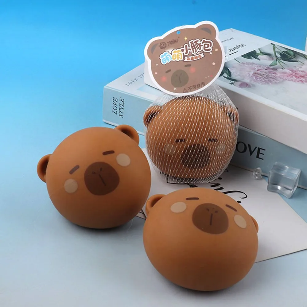 

Fidget Capybara Squeeze Toy Sensory Toys Soft Stretch Cartoon Pinch Squeeze Knead Capybara Cute Capybara Pinch Toy Living Room