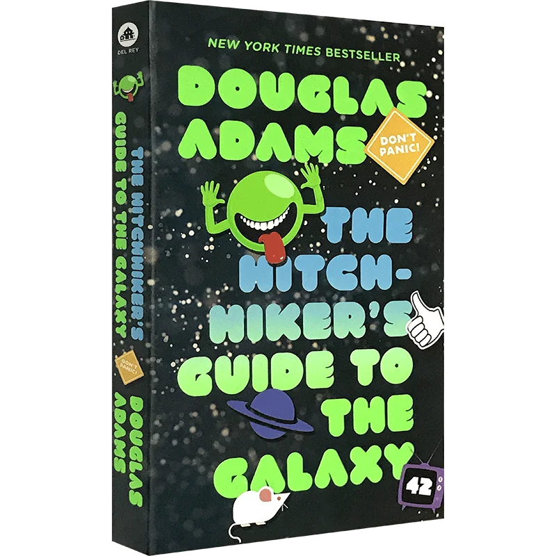 

The Hitchhiker's Guide to the Galaxy, Teen English in books story, Science Fiction novels 9780345391803