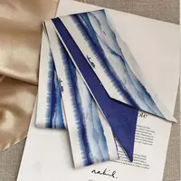 Injplanchers f-Foulards de cou College pour femmes, accessoires de décoration, foulard à main, ceinture de poignet en ruban, bandeau pour dames, décor de sac à main, mode 5