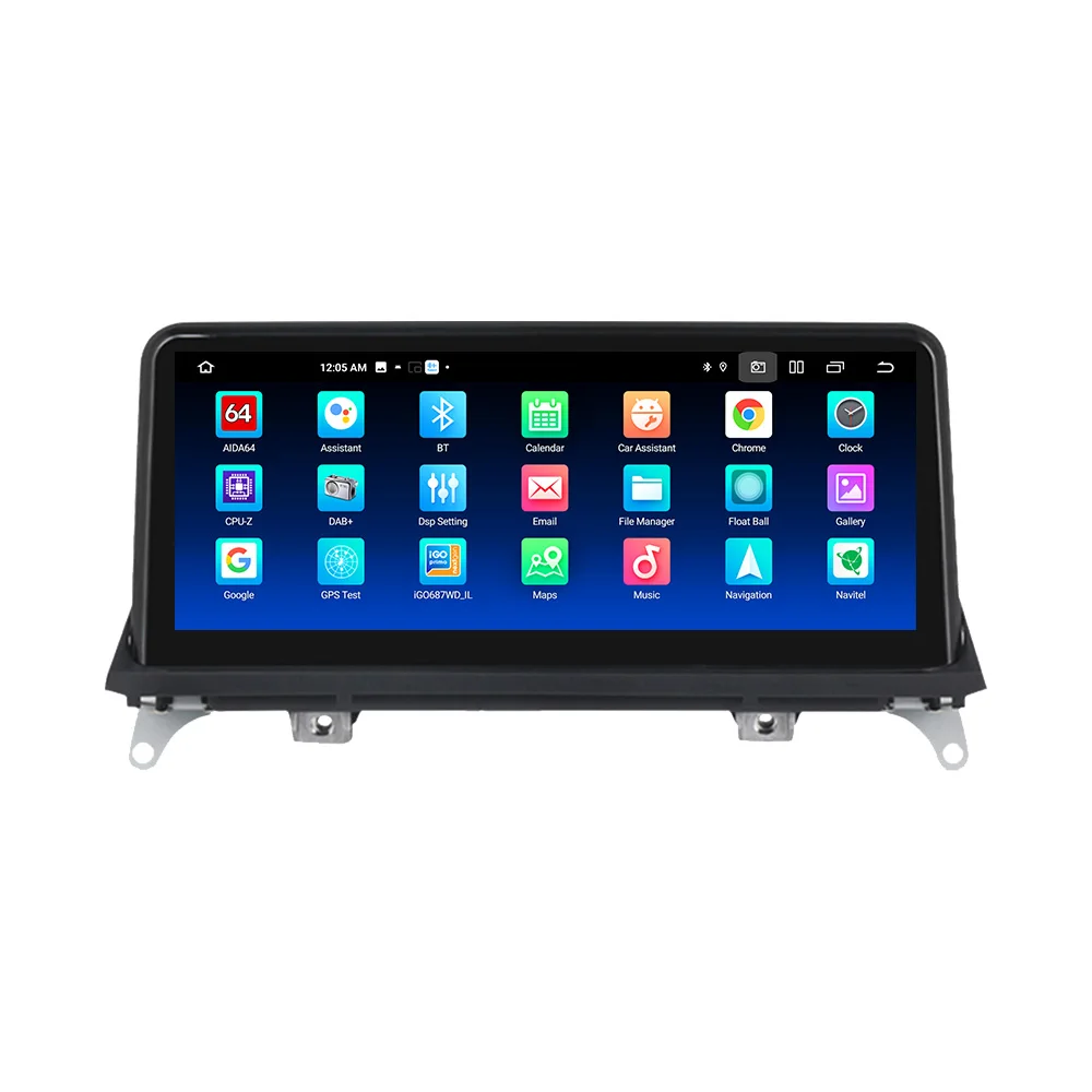 MEKEDE 10,25 "Wireless CarPlay Android 14 Auto Intelligente System Auto Radio Player Für BMW X5 E70 X6 E71 CCC CIC GPS Multimedia – Detail 13