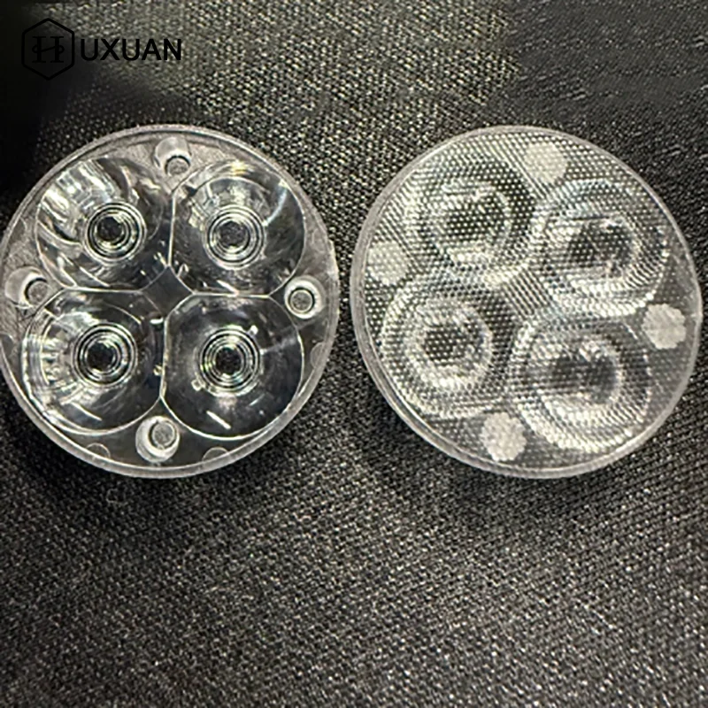 Lente LED ad Alta Potenza 3W-24W, Riflettore Collimatore 10/30/60 Gradi, Lente Ottica Quadrupla in Acrilico PMMA 43-130MM - Image 2