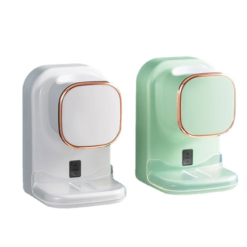 ABS Auto Sensor Toothpaste Dispenser Wall-Mounted Toothbrush Holder No-Drill Electric Bathroom Organizer- Hygienic Plastic