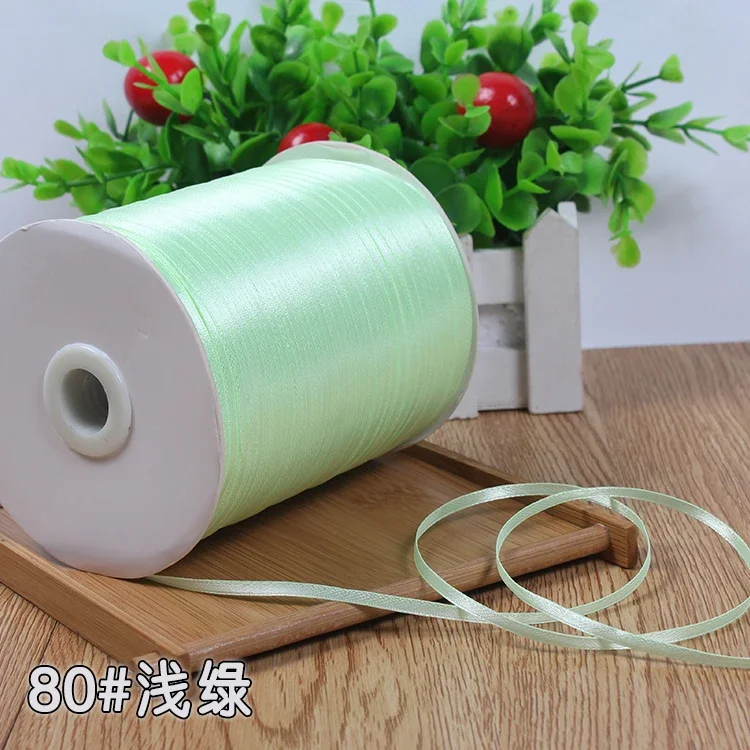 Luxurious 10m White Silk Satin Ribbon for Gift Wrapping & Special Occasions