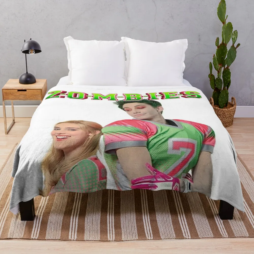 

Z-O-M-B-I-E-S Throw Blanket Flannels Luxury Throw Blankets