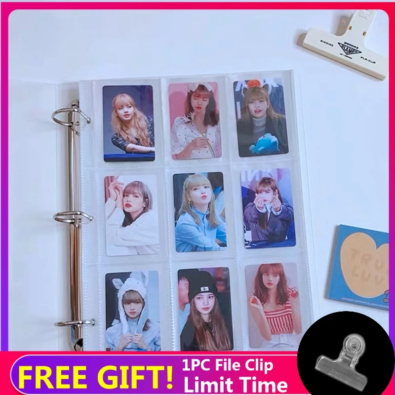 Kpop – classeur De cartes Photo Polaroid Ins, porte-cartes, livre, coréen