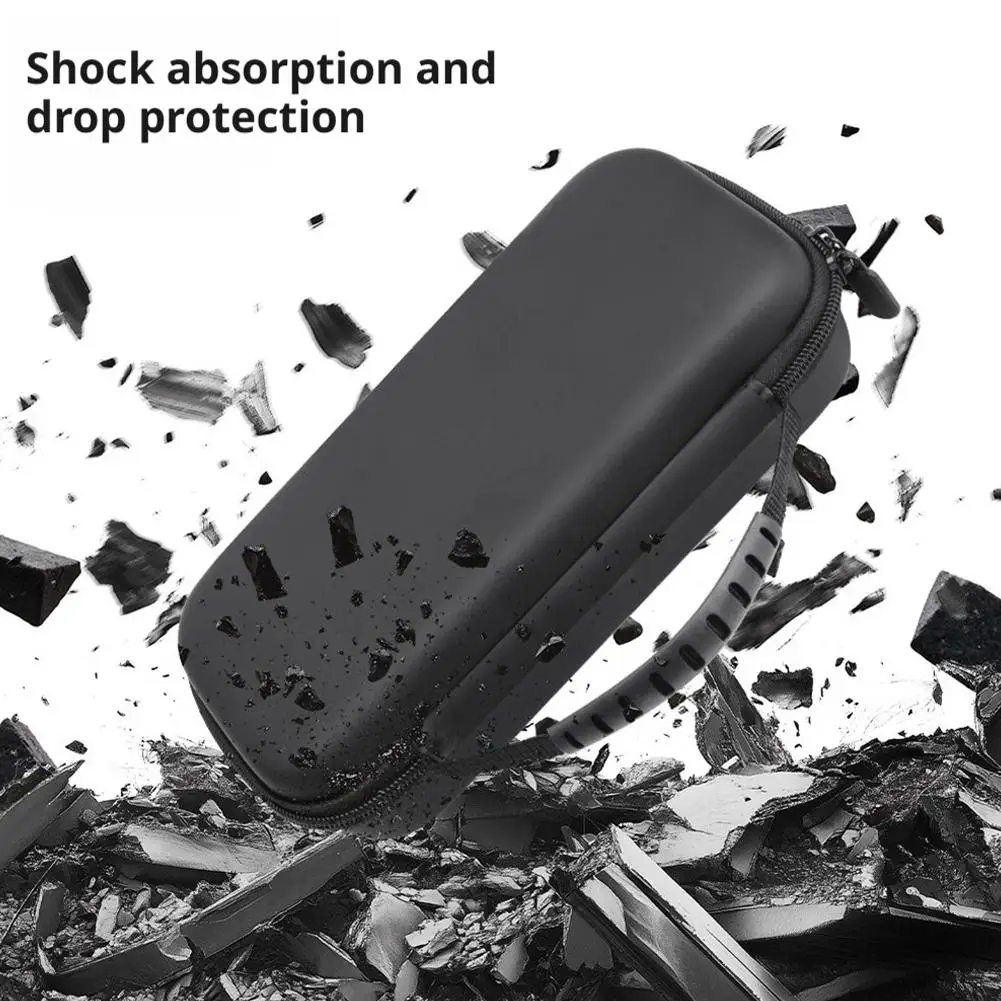 오딘 3 핸드헬드 보관 가방용 EVA 가죽 패턴 방수 안티 드롭 경량 내구성 지퍼 휴대용 주최자 게임용