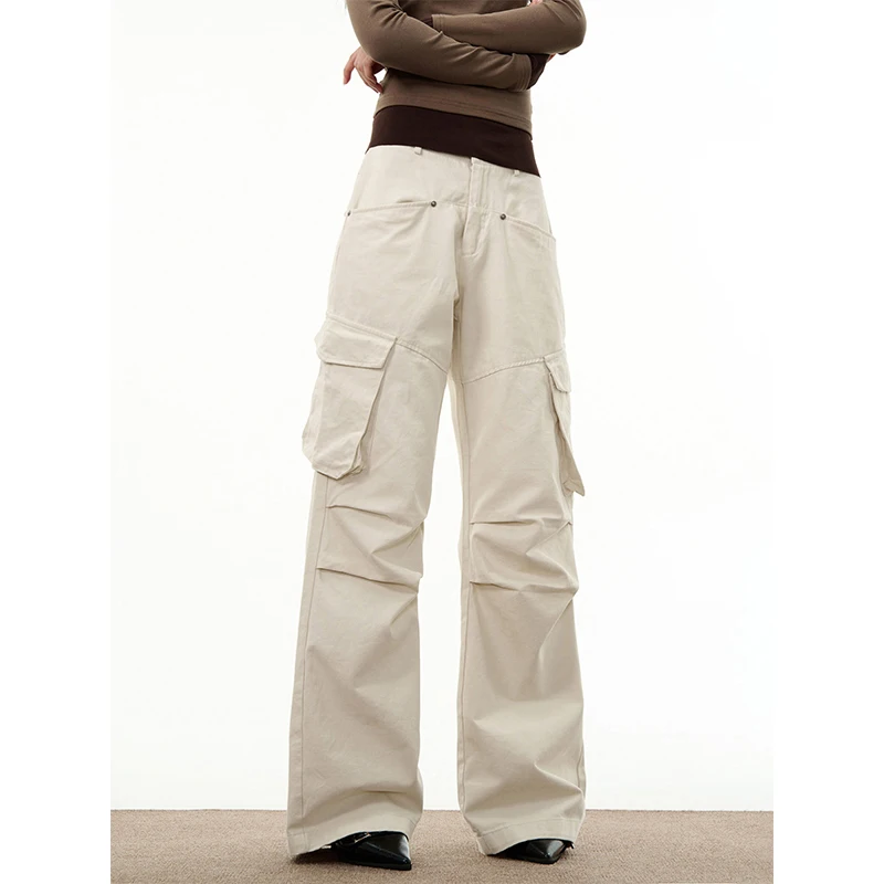 White Cargo Pants