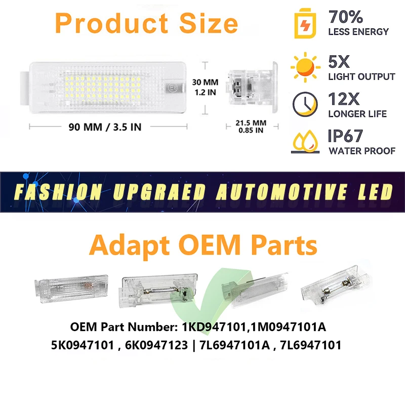LED Ϲ Ʈũ  ׸  Ʈ, VW ڽ  MK4 MK5 MK6 Mk7 Ÿ ĻƮ B7 B6 CC ÷   ȭƮ