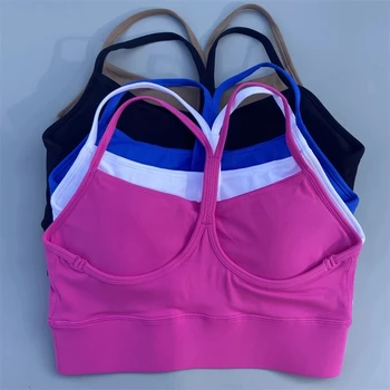 Women’s Y-Strap High-Strength Sports Bra with Chest Pad 1
