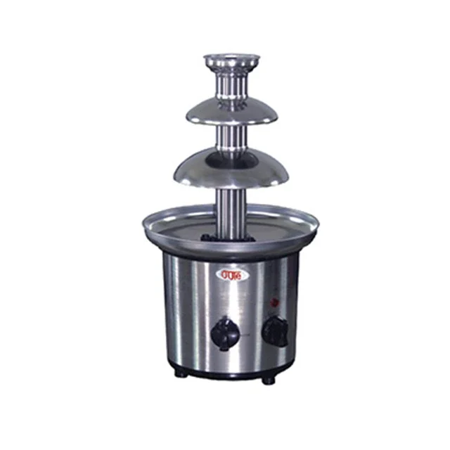 Stainless Steel Electric Chocolate Waterfall Fondue Fountain Machine